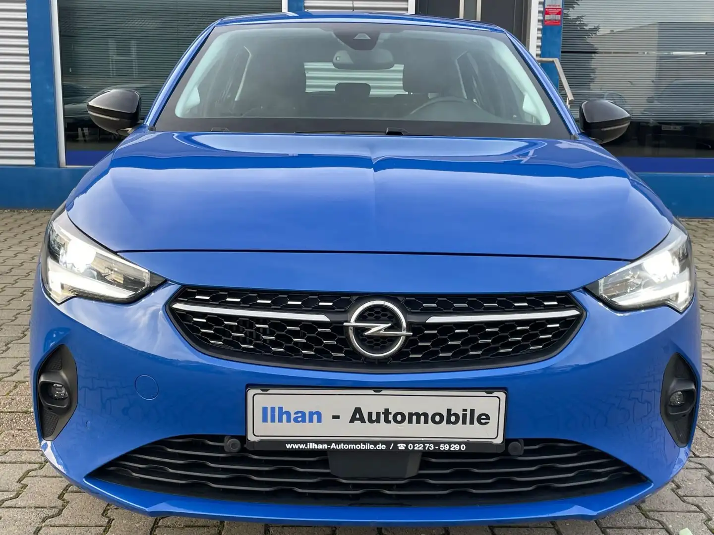 Opel Corsa F Elegance*LED*T-LEDER*NAV*RCAM*PDC*ACC* Bleu - 2