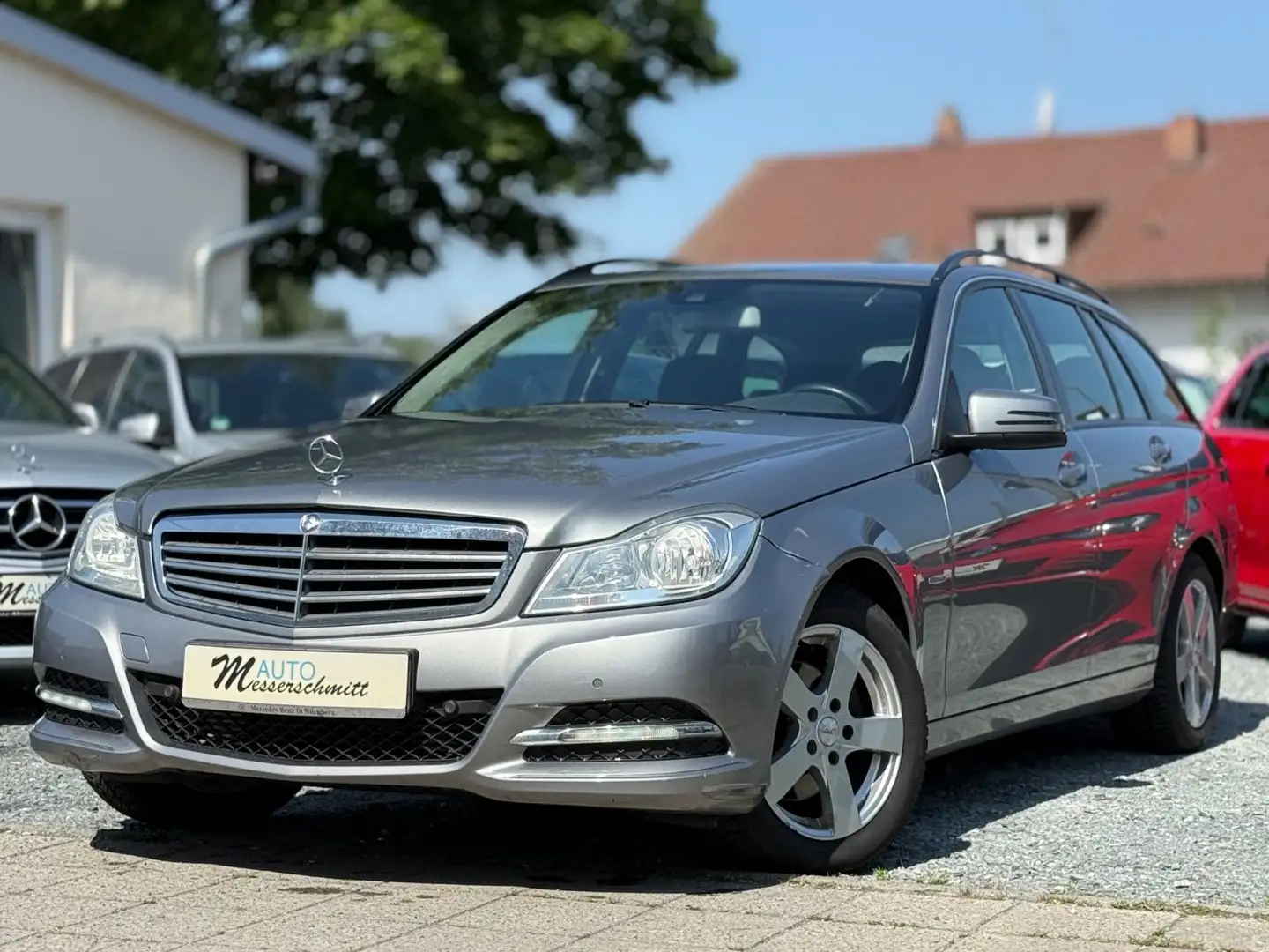 Mercedes-Benz C 220 C220T CDI 7G-AUTOMATIK-AHK-NAVI-KLIMA-SHZ-PDC Срібний - 2