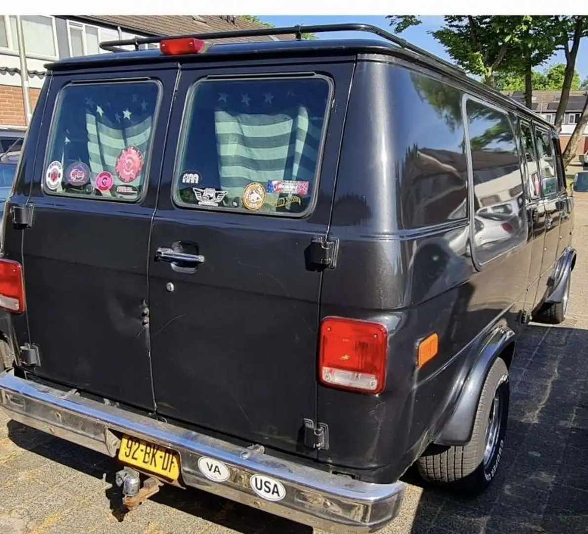 GMC Vandura 5.7 TBI V8 1995 Zwart - 2