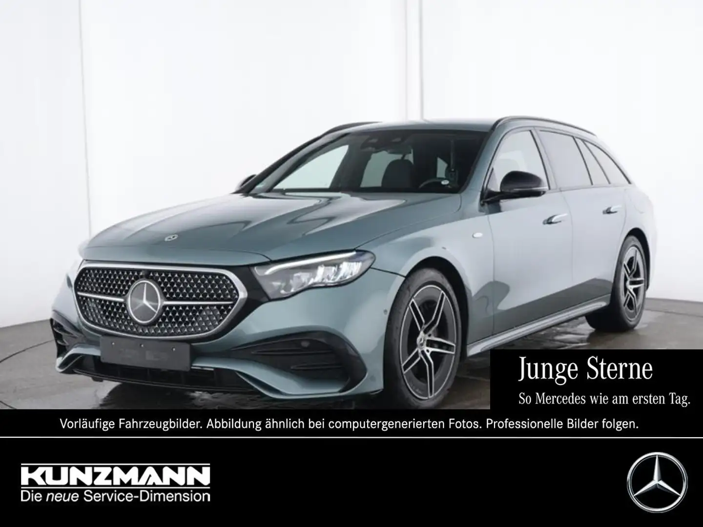 Mercedes-Benz E 300 e T AMG Night Navi Distronic AHK SHZ-Fond Argent - 1
