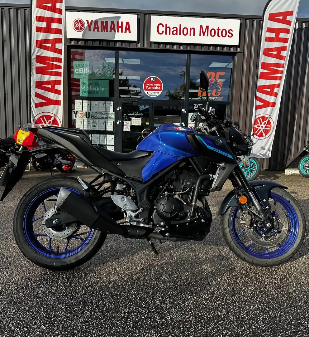 Yamaha MT-03 Kék - 1