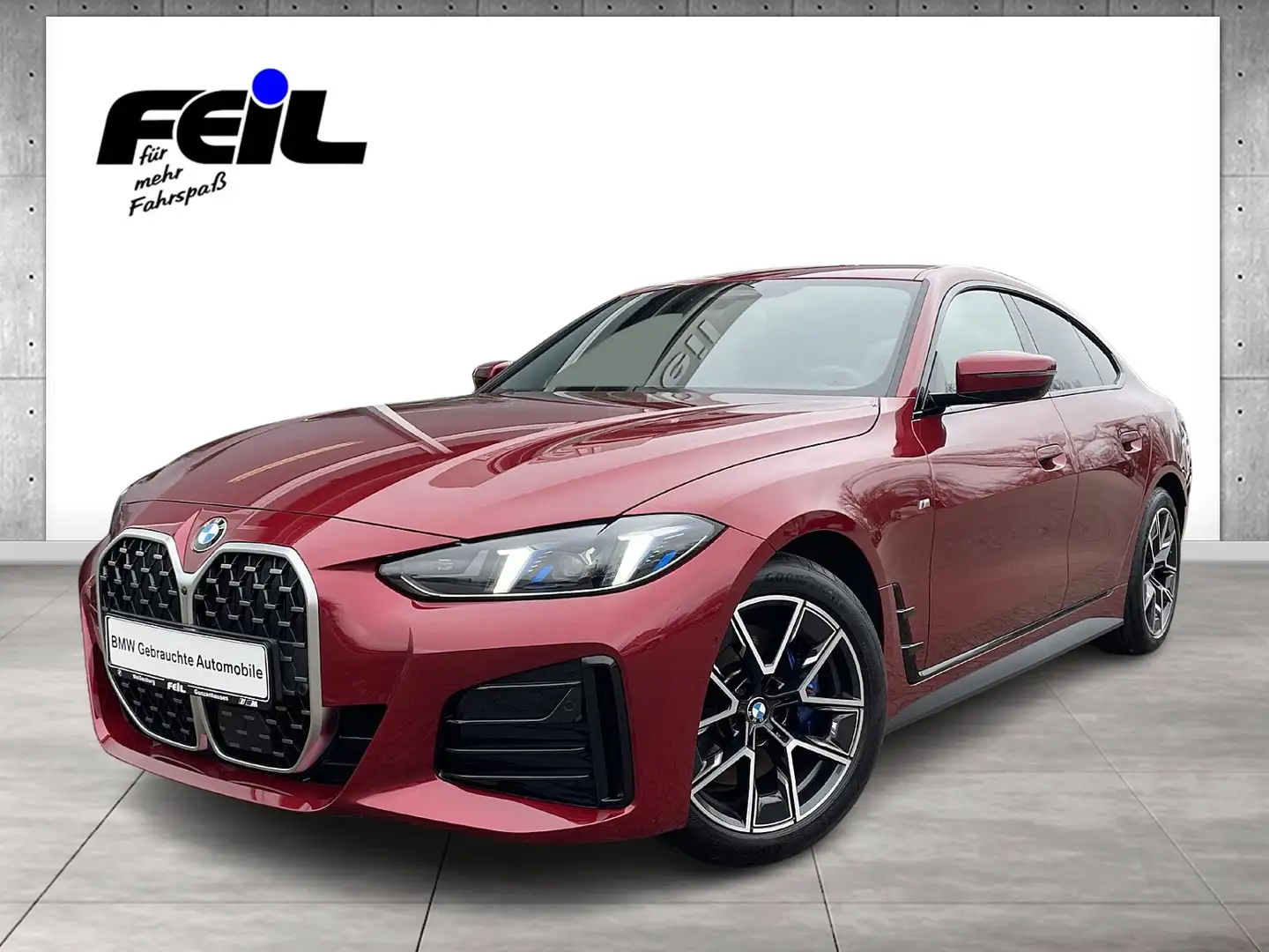 BMW 430 i xDrive MSport HK HiFi DAB LED Rojo - 1
