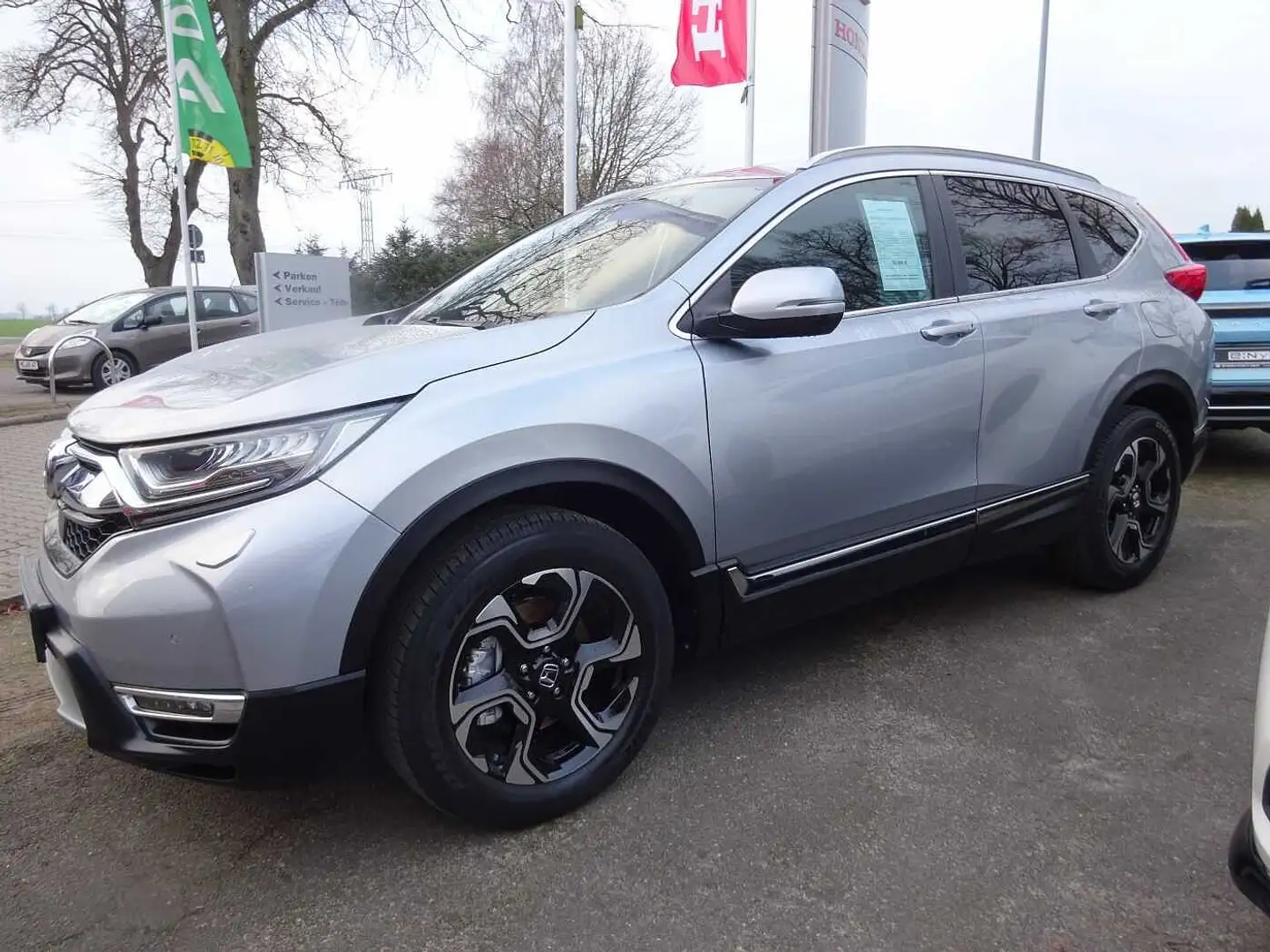 Honda CR-V 1.5T 4WD CVT Lifestyle * Allrad, Navi, Rückfahrk. Silber - 2