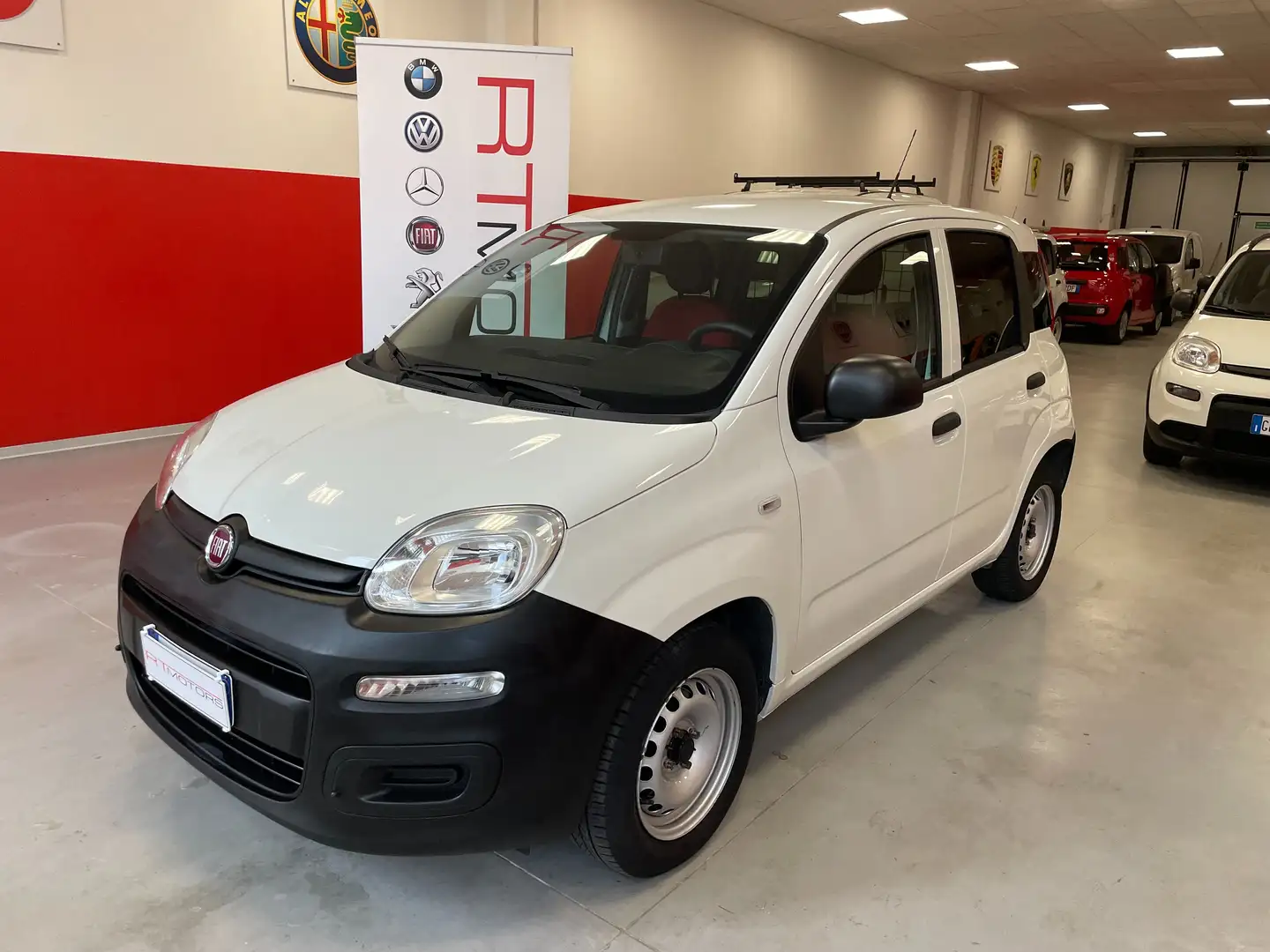 Fiat Panda 1.2 Van  2 posti Euro 6D-Temp 69cv Bianco - 2
