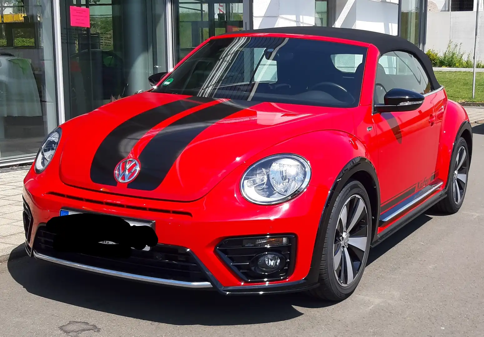 Volkswagen Beetle The Beetle Cabriolet 1.4 TSI (BlueMotion Tech) R-L Rot - 1