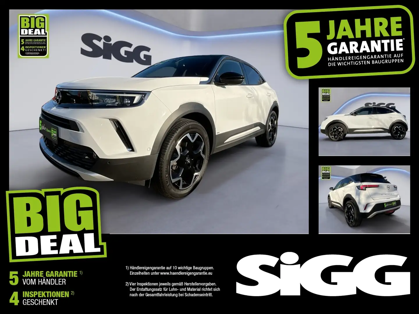 Opel Mokka 1.2 Ultimate Leder, Navigation, Automatik, Weiß - 1