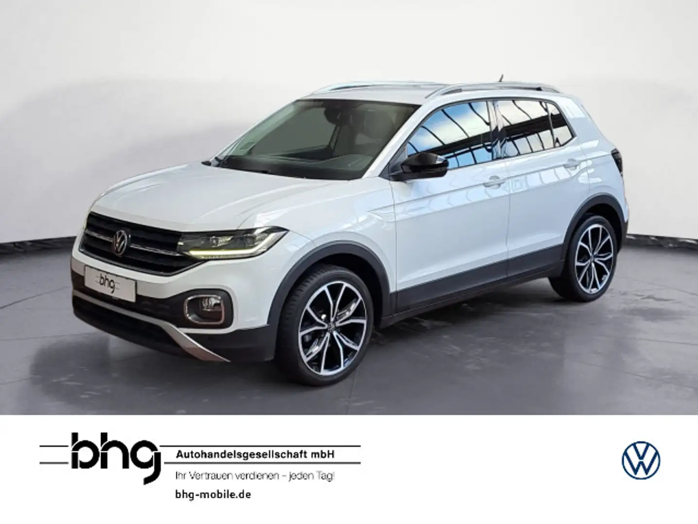 Volkswagen T-Cross 1.5 TSI DSG Style *AHK*LED*ACC* Weiß - 1