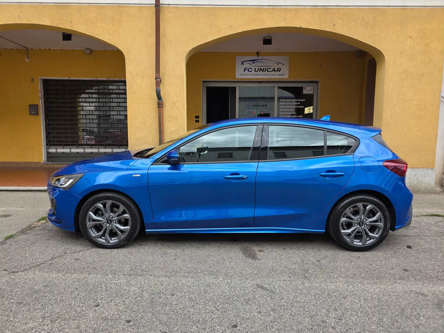 Ford Focus Focus 1.0 ecoboost h ST-Line X 125cv powershift Blu/Azzurro - 2