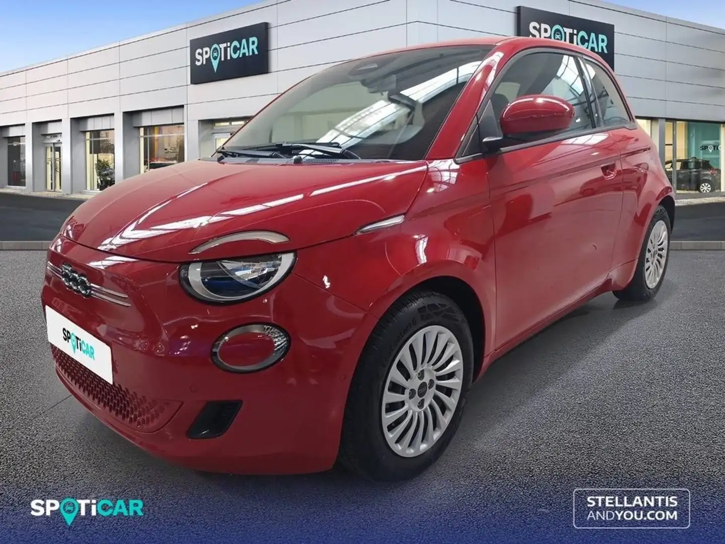 Fiat 500e 3+1 Monotrim 87KW Rouge - 1