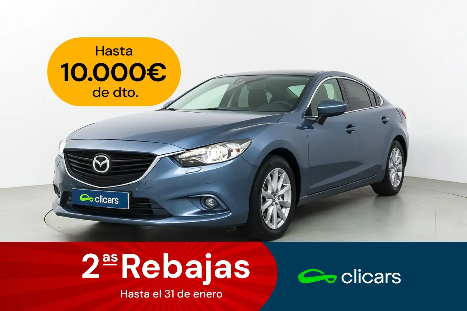 Mazda 6 2.2DE Style 110kW Bleu - 1
