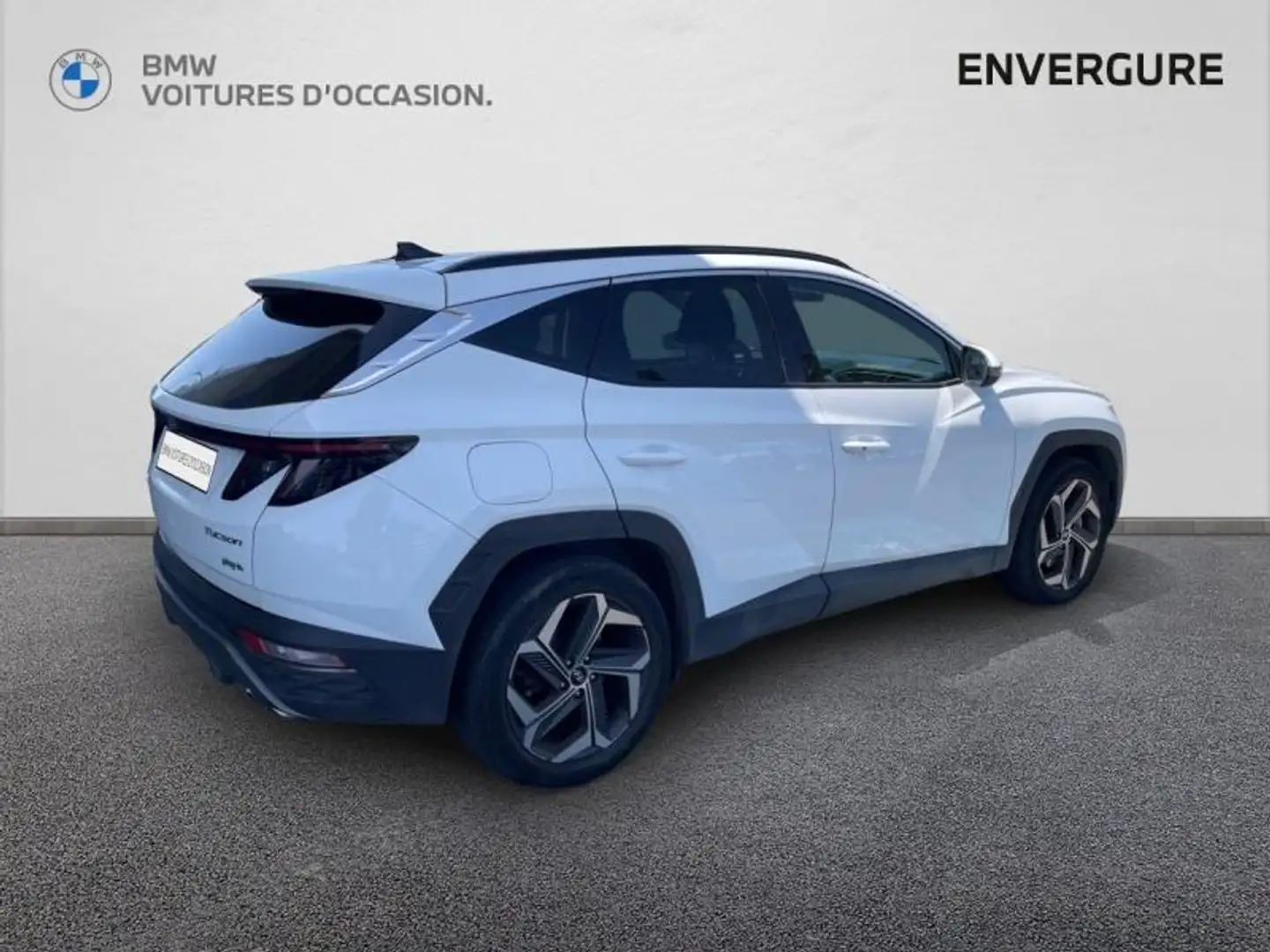 Hyundai TUCSON 1.6 T-GDi 230ch Hybrid Creative BVA6 HTRAC Blanc - 2