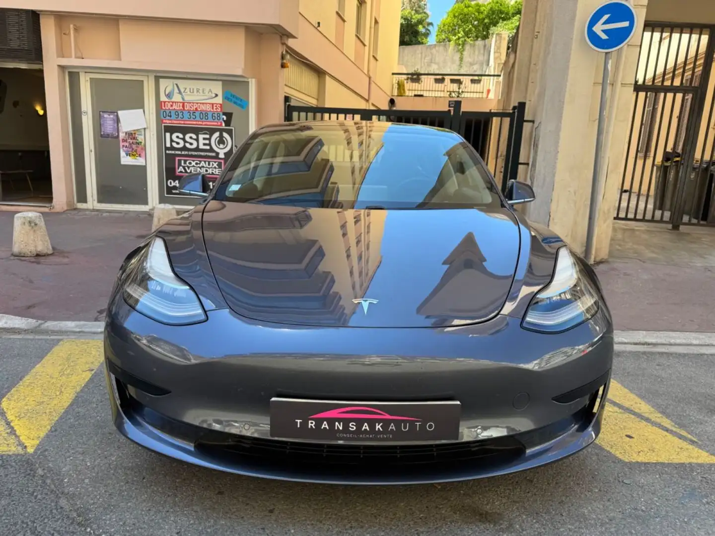 Tesla Model 3 Standard Range Plus RWD Gris - 2