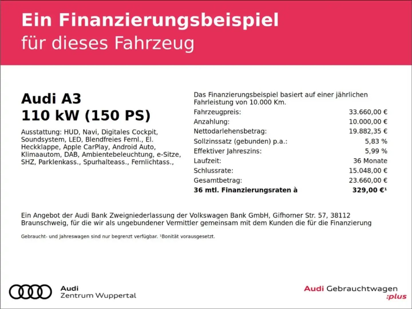 Audi A3 Sportback 35 TDI ACC HEADUP KAMERA VIRTUAL Advance Zwart - 2