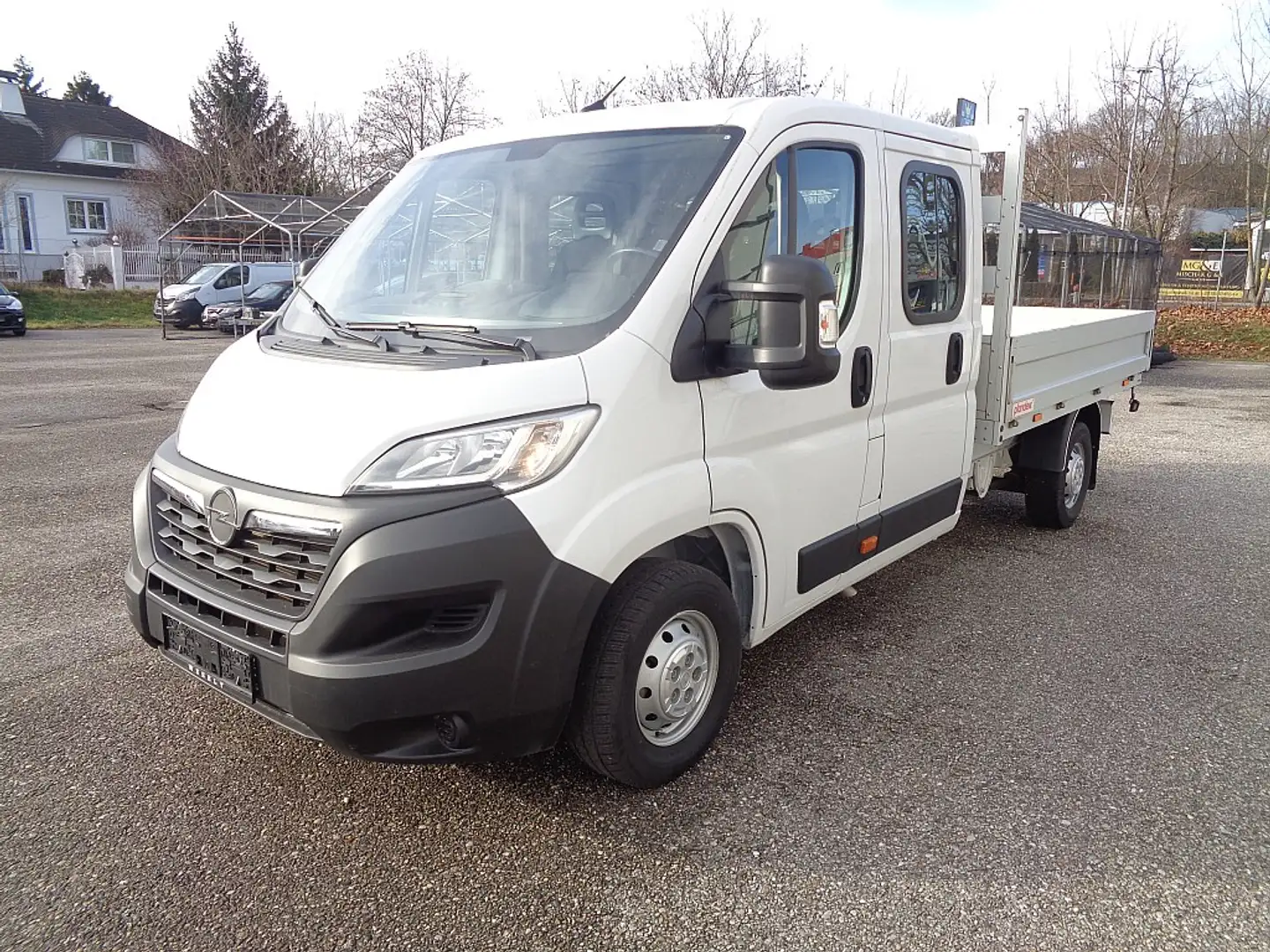 Opel Movano PRITSCHE DOKA L3H1 2.2 CDTI  * 7 Sitzer Weiß - 1