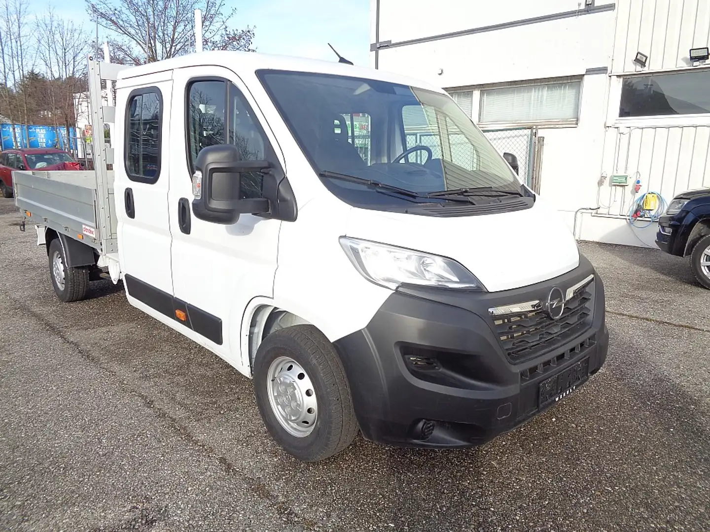 Opel Movano PRITSCHE DOKA L3H1 2.2 CDTI  * 7 Sitzer Weiß - 2