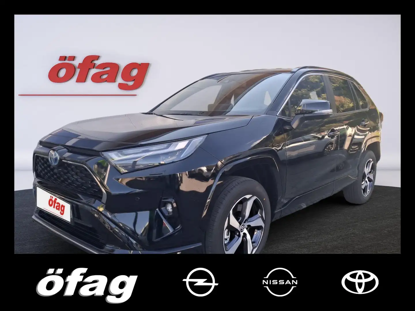 Toyota RAV 4 RAV4 2.5 Hybrid PHEV Active AWD ACC+LED+Navi+SHZ Schwarz - 1