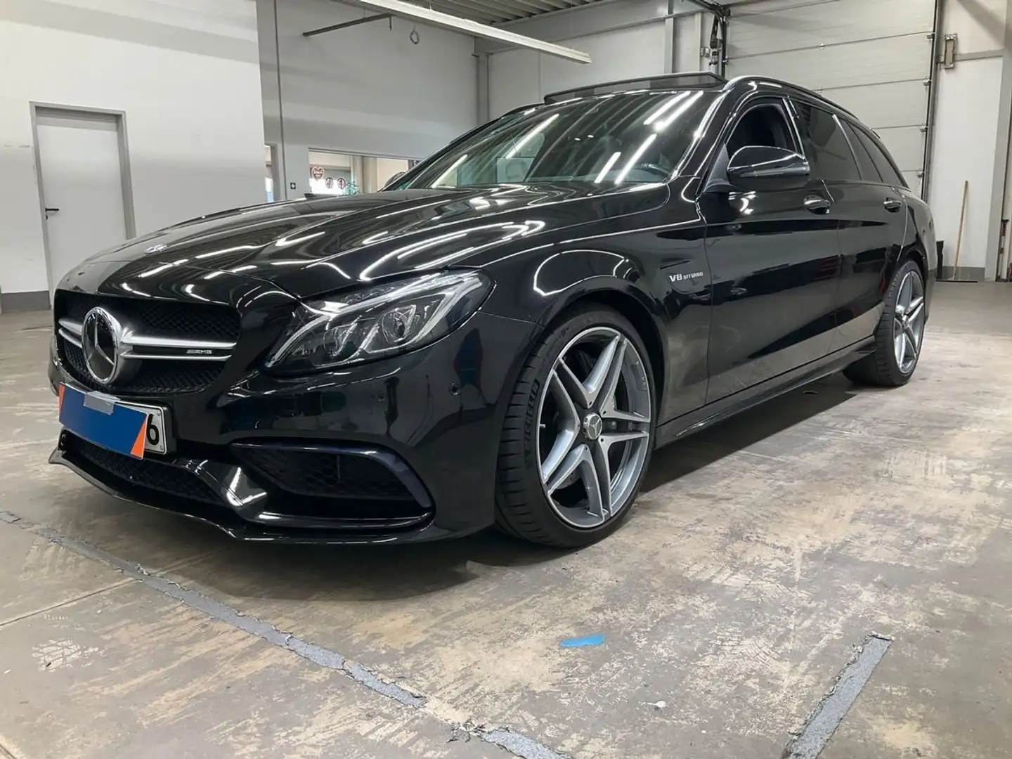 Mercedes-Benz C 63 AMG C 63 S AMG +LED+PANO+BURM+NIGHT+PANO+ACC2.HND+ Noir - 1