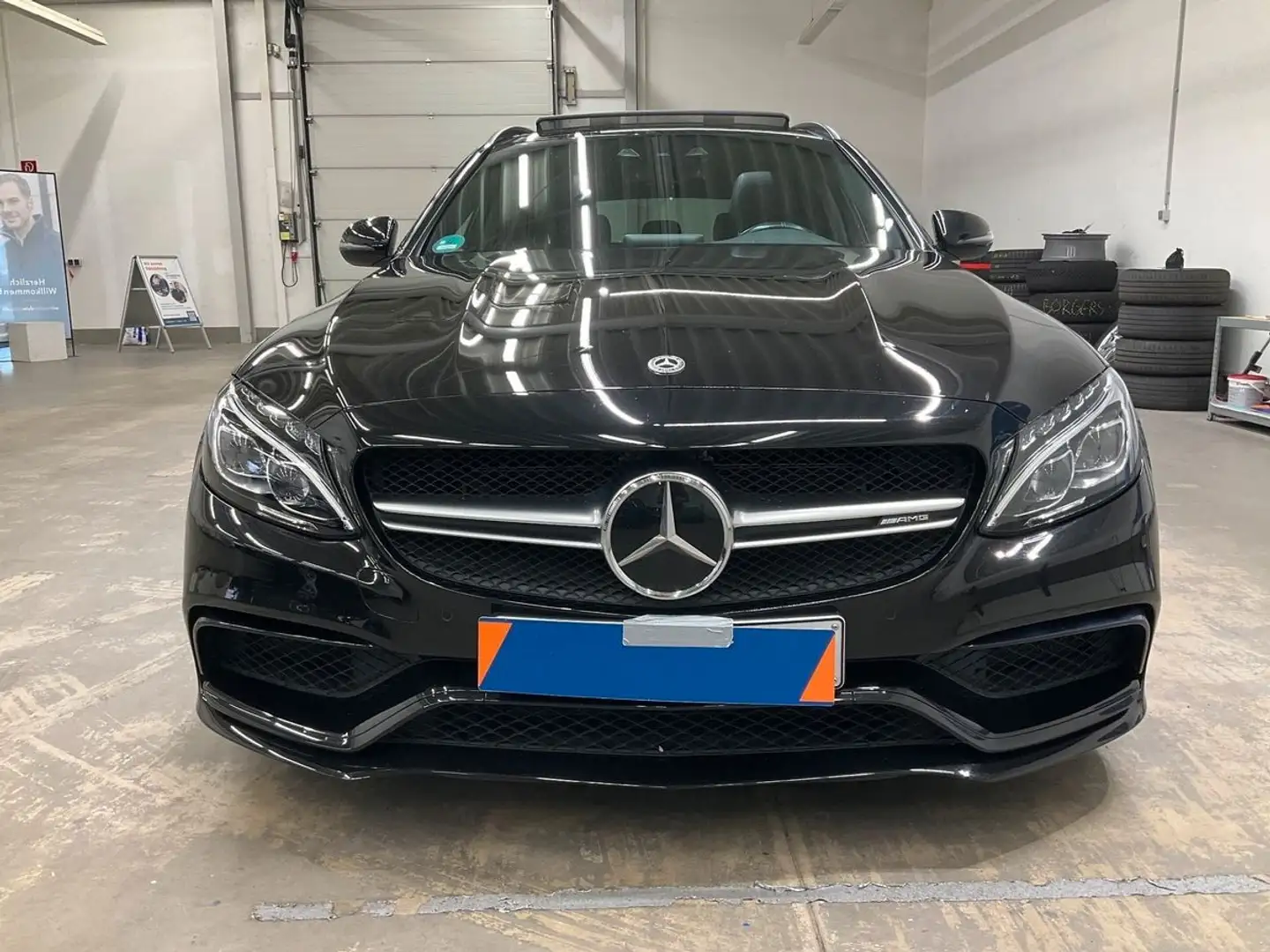 Mercedes-Benz C 63 AMG C 63 S AMG +LED+PANO+BURM+NIGHT+PANO+ACC2.HND+ Noir - 2