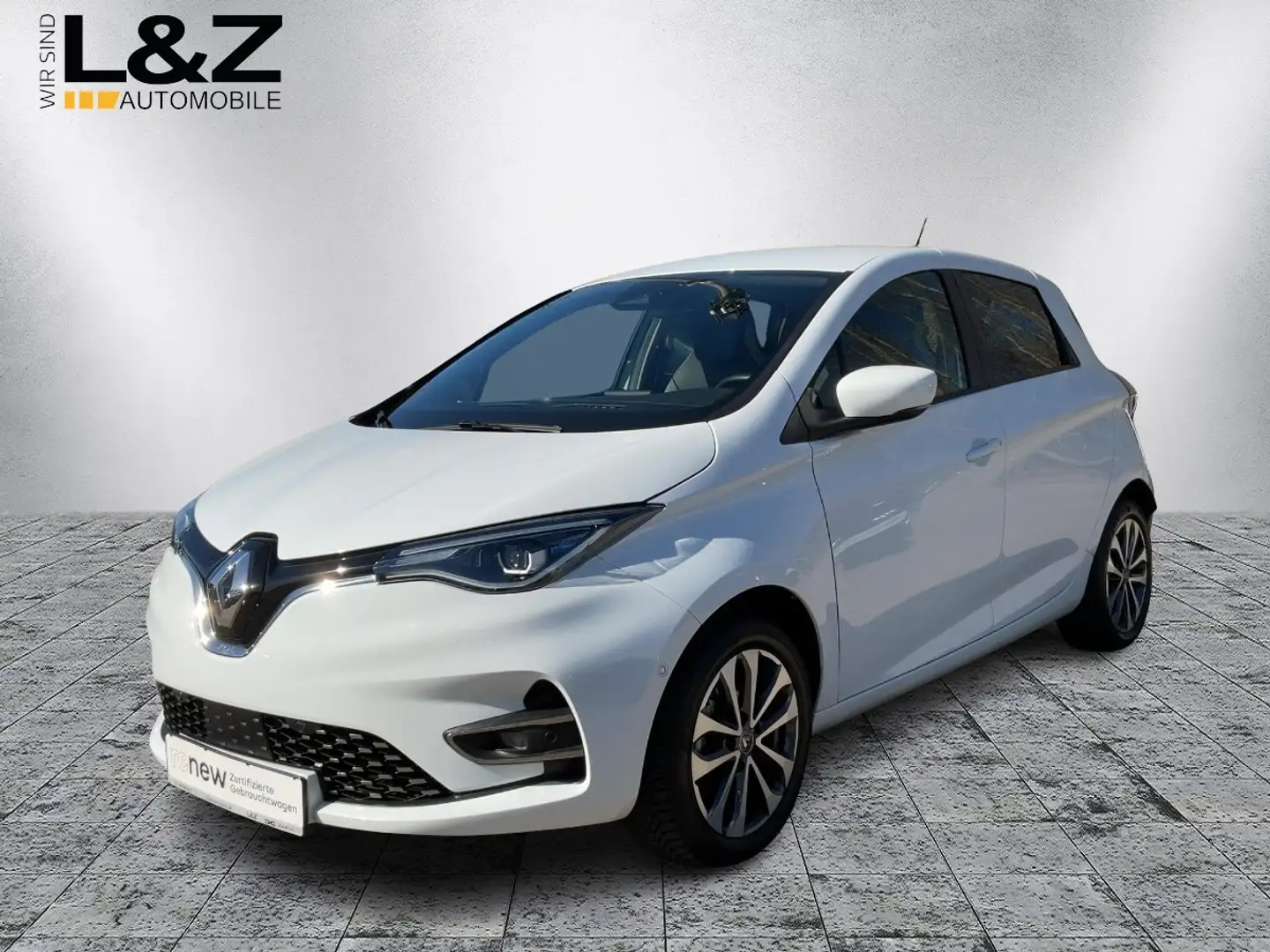 Renault ZOE Intens R135 Z.E. 50 inkl. Batterie Weiß - 1