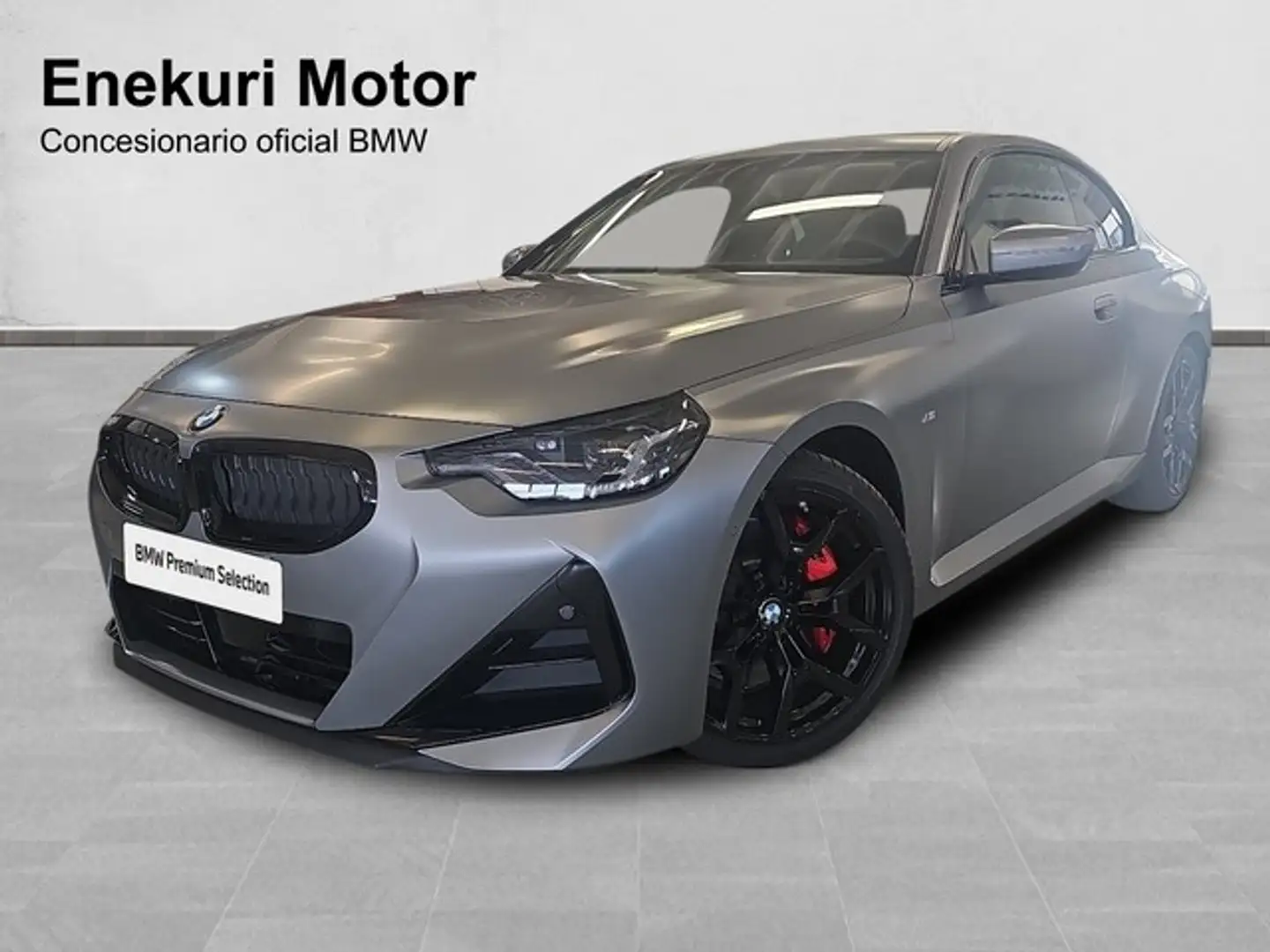 BMW 220 220dA Coupé M Sport Gris - 1