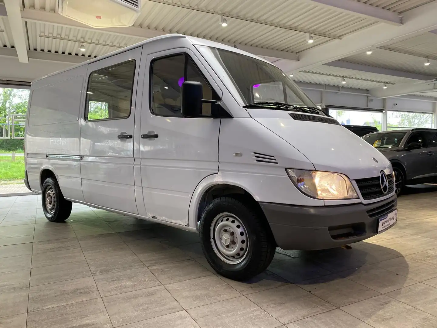 Mercedes-Benz Sprinter Kasten 208 CDI Lang*Deutsches Fahrzeug* Bílá - 1