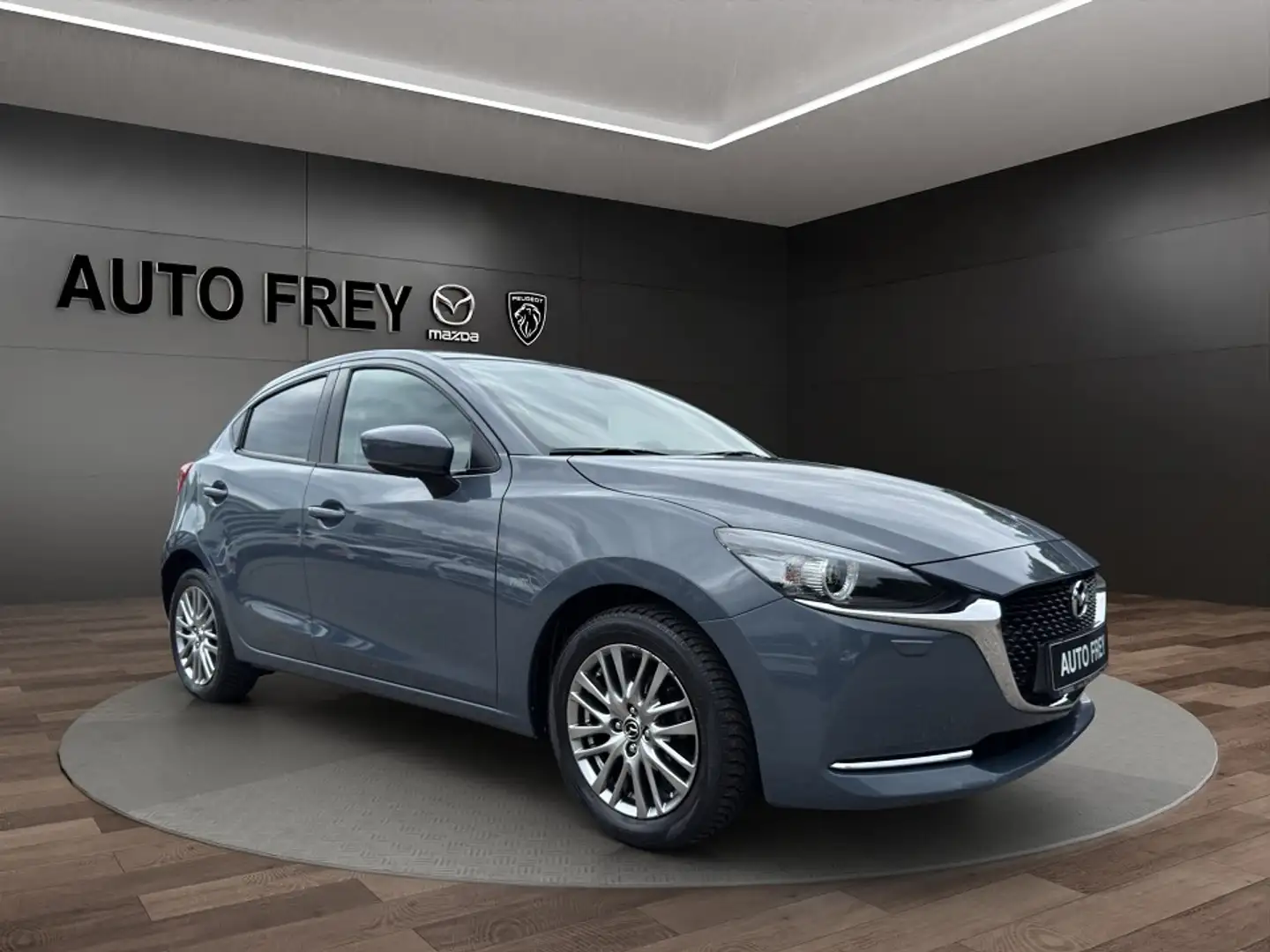 Mazda 2 90PS Sports-Line ACAA+KLIMA+LED+SITZHEIZUNG+LENKRA Grau - 1