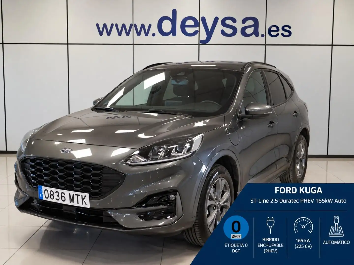 Ford Kuga ST-Line 2.5 Duratec PHEV 165kW Auto Gris - 1