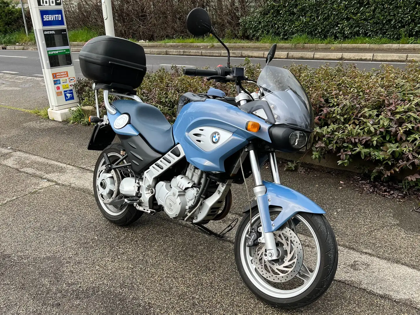 BMW F 650 CS Синій - 2