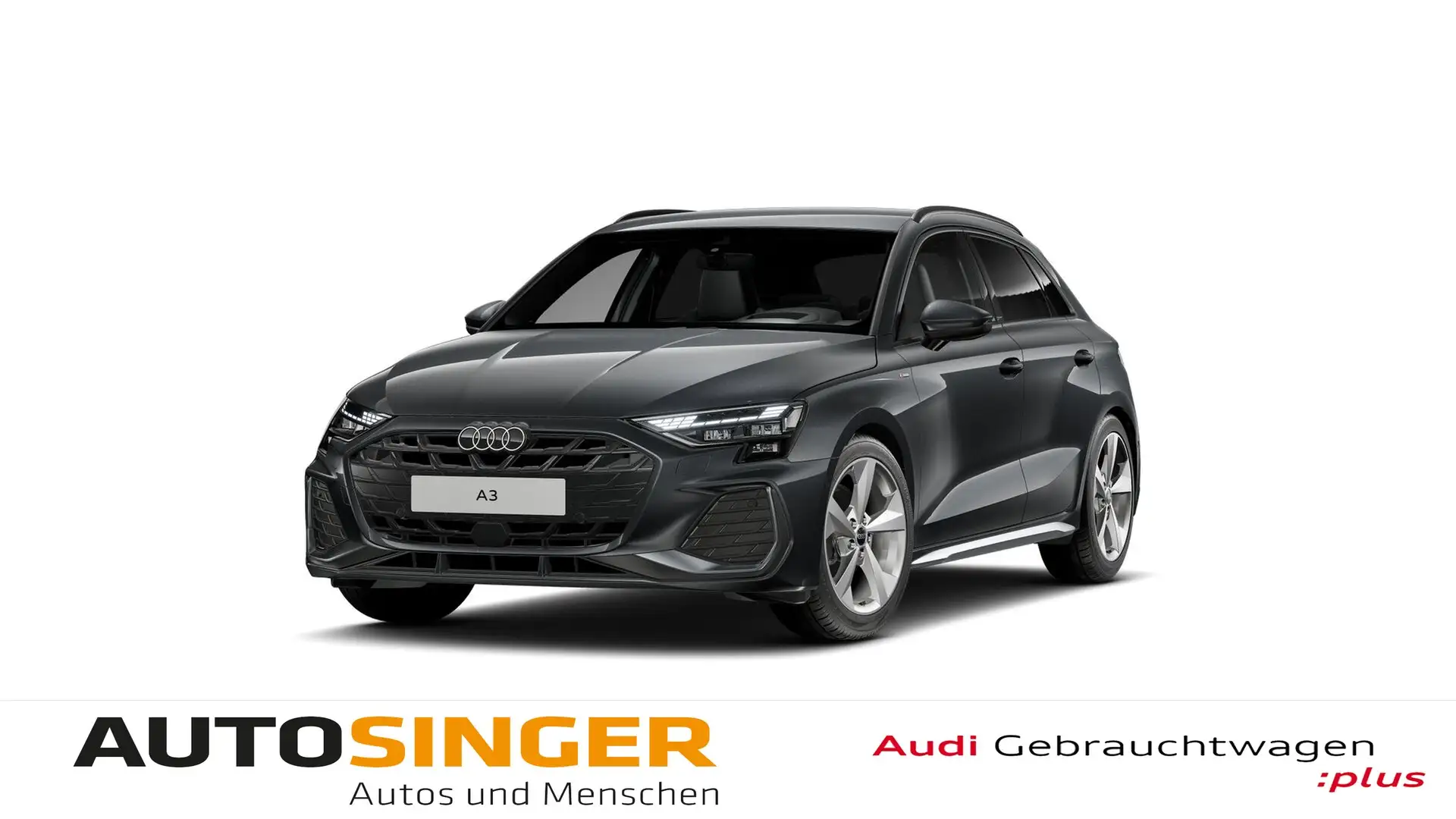 Audi A3 Sportback 35 TFSI 2x S line *MATRIX*ACC*HUD* Grau - 1