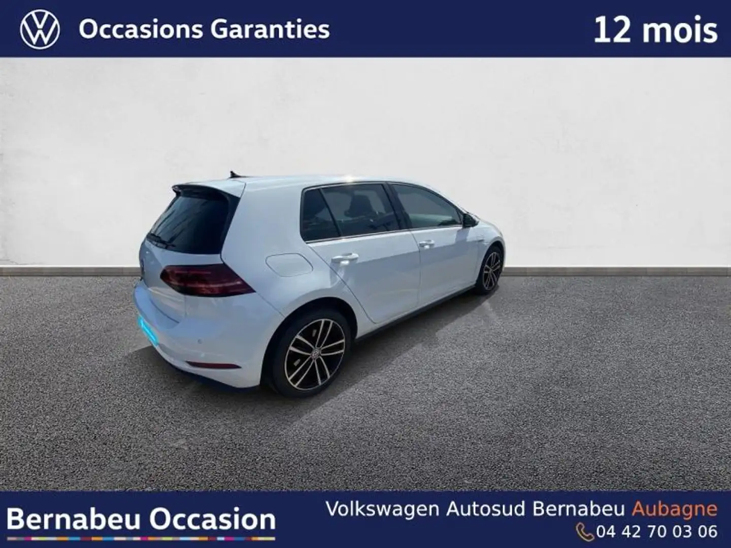 Volkswagen Golf 1.4 eHybrid rechargeable GTE 204ch DSG6 Blanc - 2