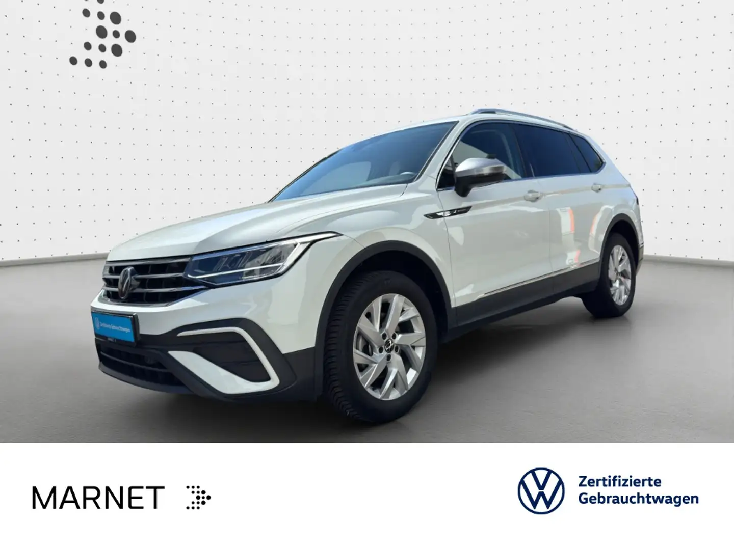 Volkswagen Tiguan Allspace 2.0 TDI DSG*7-Sitzer*LED*AHK*KAM Weiß - 1