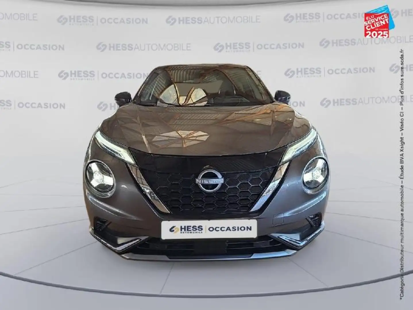Nissan Juke 1.6 Hybrid 143ch N-Design 2023.5 Sieges chauf/cuir Gris - 2