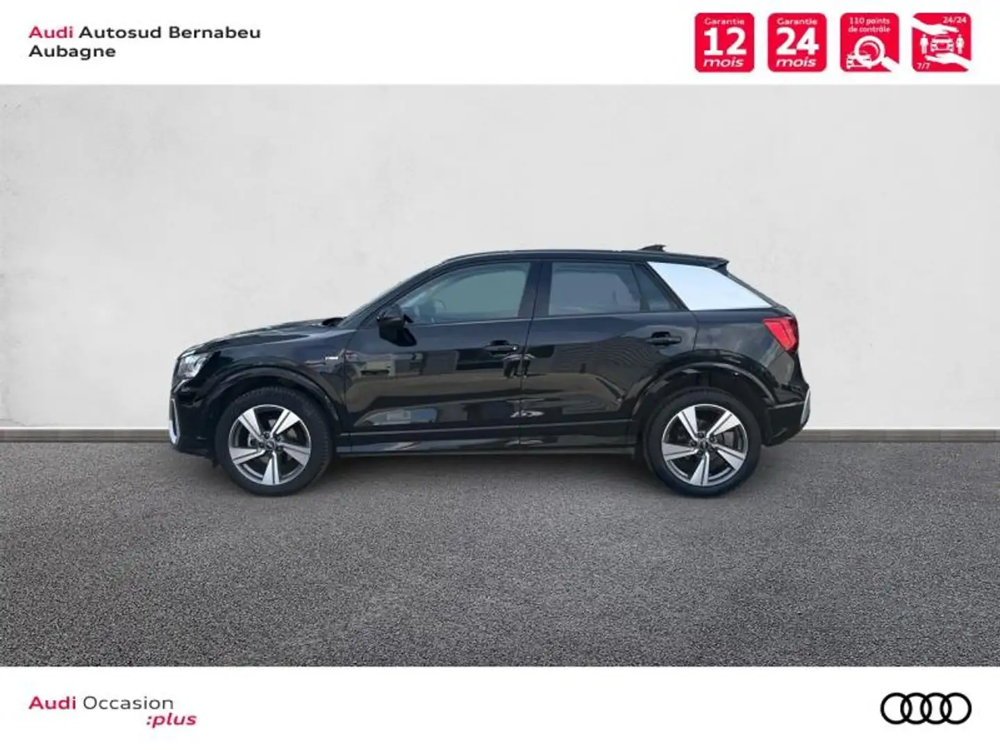 Audi Q2 30 TDI 116ch Advanced S tronic 7 Noir - 2