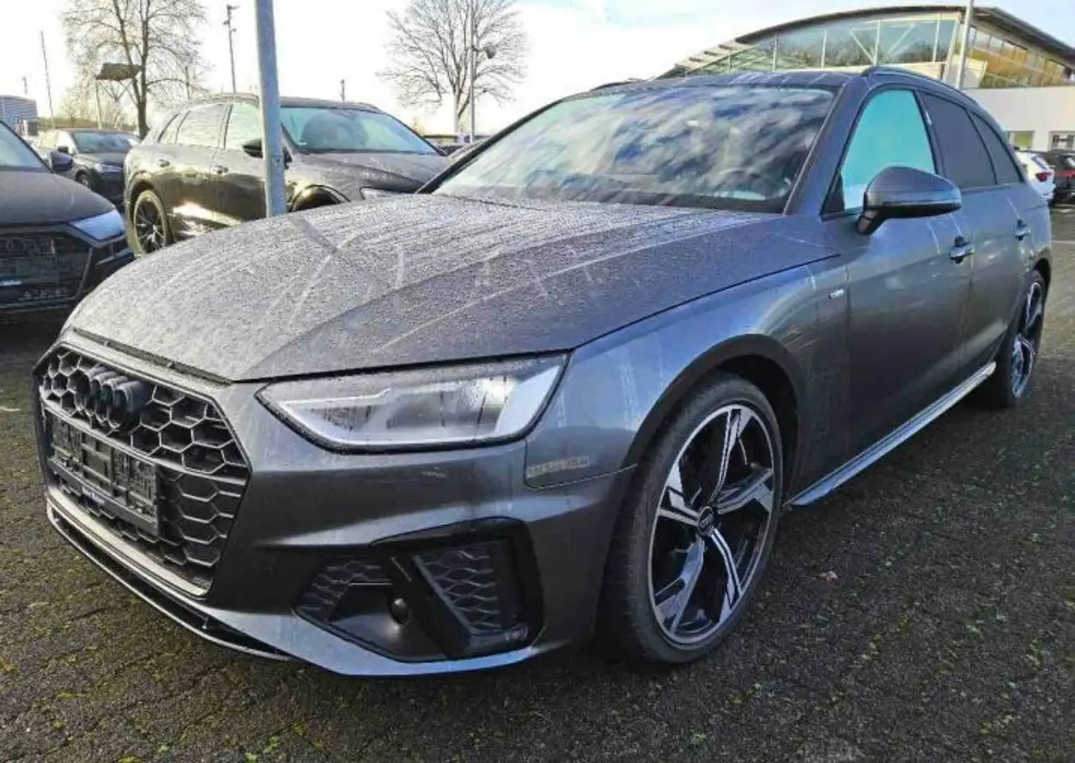 Audi A4 Avant 35TDI S-tronic S LINE comp. BLACK AHK Grigio - 1