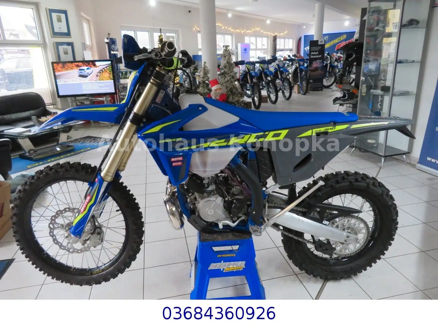 Sherco 300 SEF actory 2025 Neu Blauw - 2