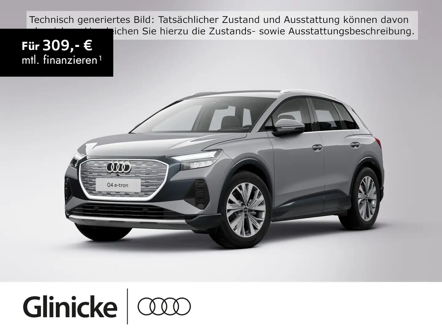 Audi Q4 e-tron Q4 35 e-tron Navi Virtual Cockpit Tempomat LED E Grau - 1