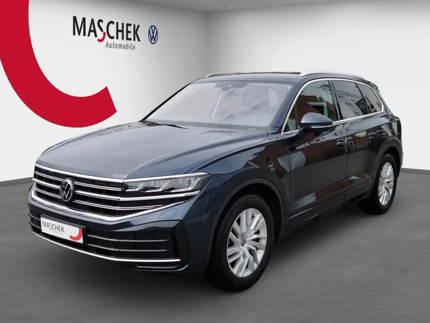 Volkswagen Touareg Elegance 3.0 TDI 4x4 AHK ACC Memory Luftfwk Kék - 1