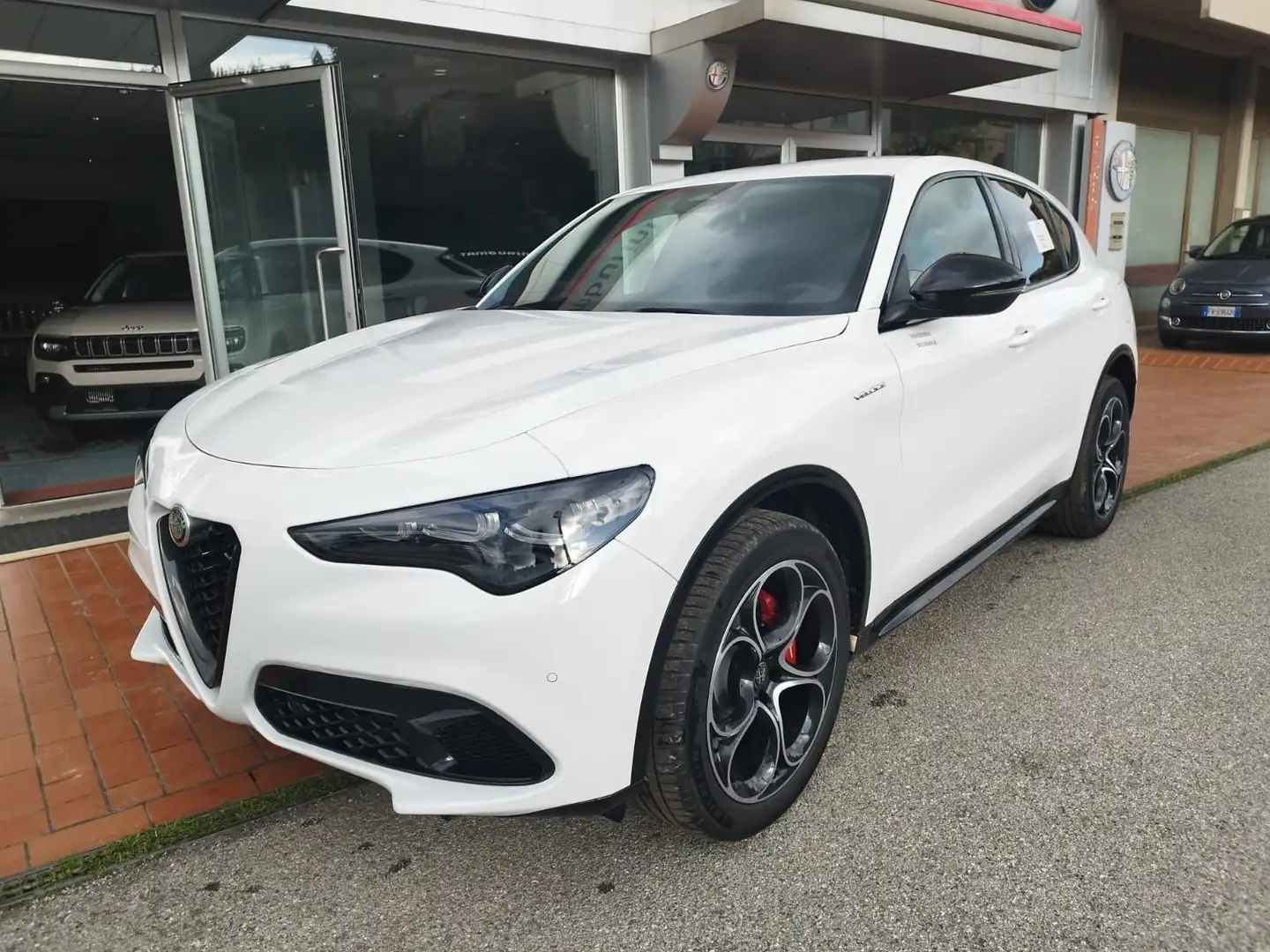 Alfa Romeo Stelvio 2.2 Turbodiesel 210 CV AT8 Q4 Veloce KM ZERO Bianco - 1