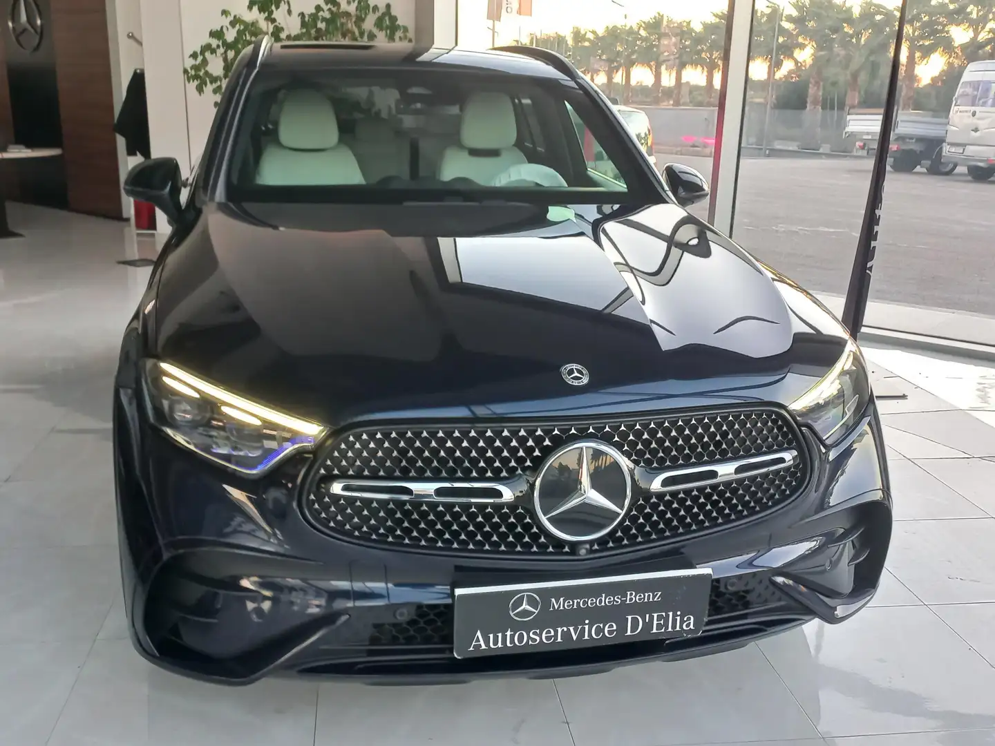 Mercedes-Benz GLC 220 d AMG LINE Premium 4matic  **TETTO -MULTIBEAM** Bleu - 2