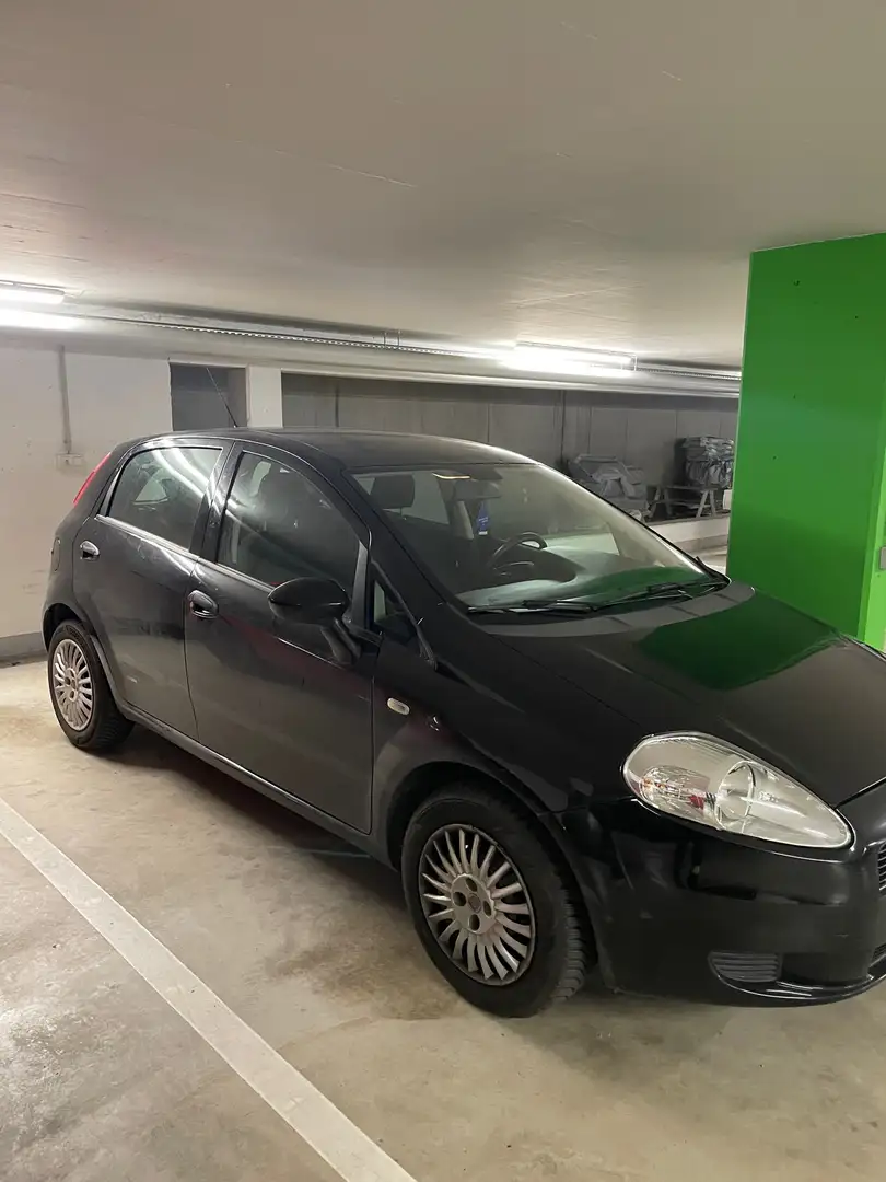 Fiat Grande Punto 1,4/Pickerl/Serviceheft/2.Hand/ Schwarz - 2