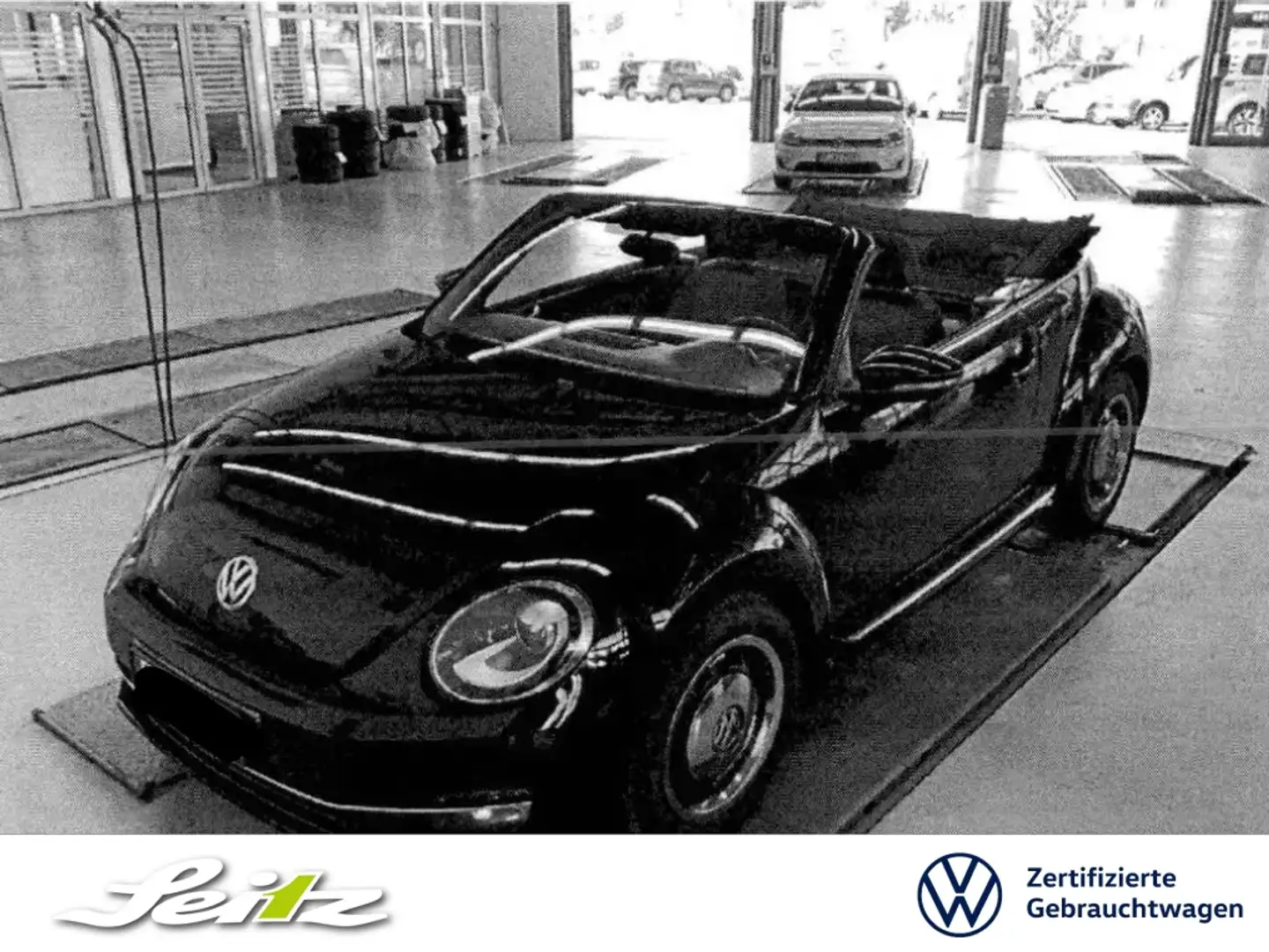 Volkswagen Beetle Cabriolet 2.0 TDI Cup *PARKSENSOR*SITZH*XENON* Noir - 1