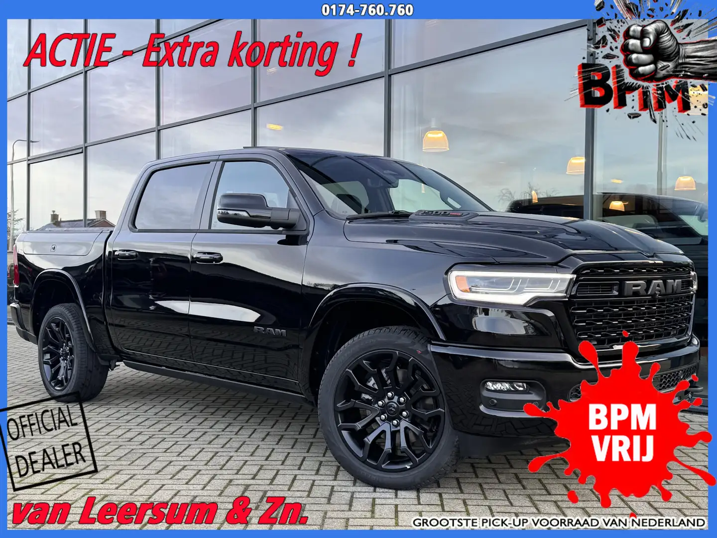 Dodge RAM Limited Night 540 PK | RAMbox | Elektrisch bediend Nero - 1