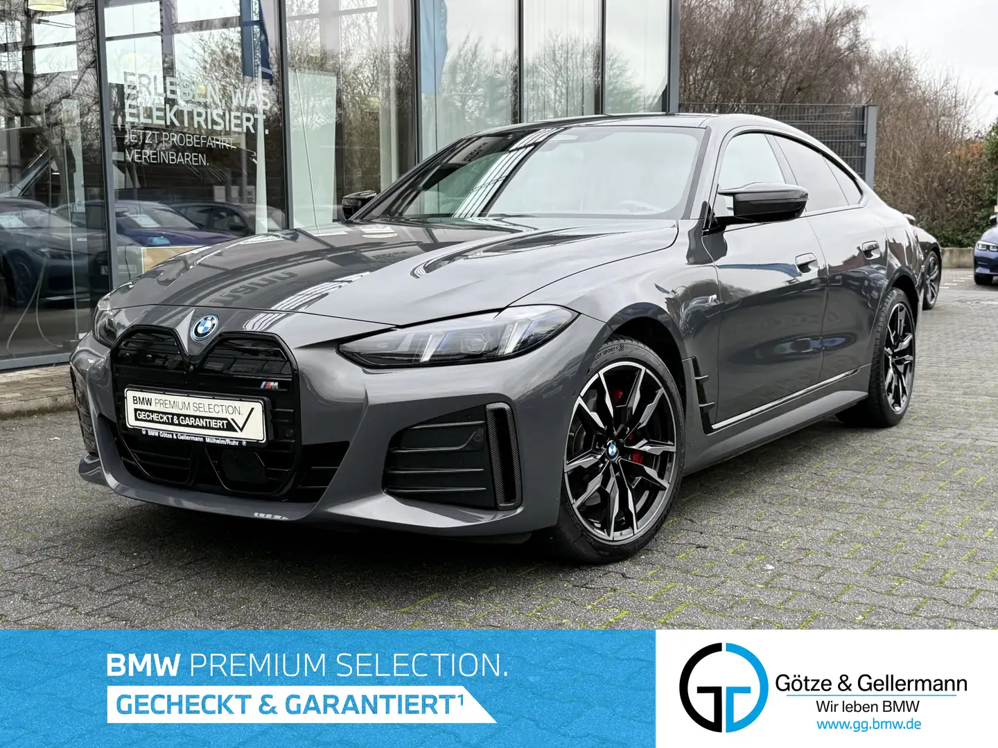 BMW i4 M50 xDrive M Sport PRO// Leas.ab EUR677,-inkl. Grau - 1