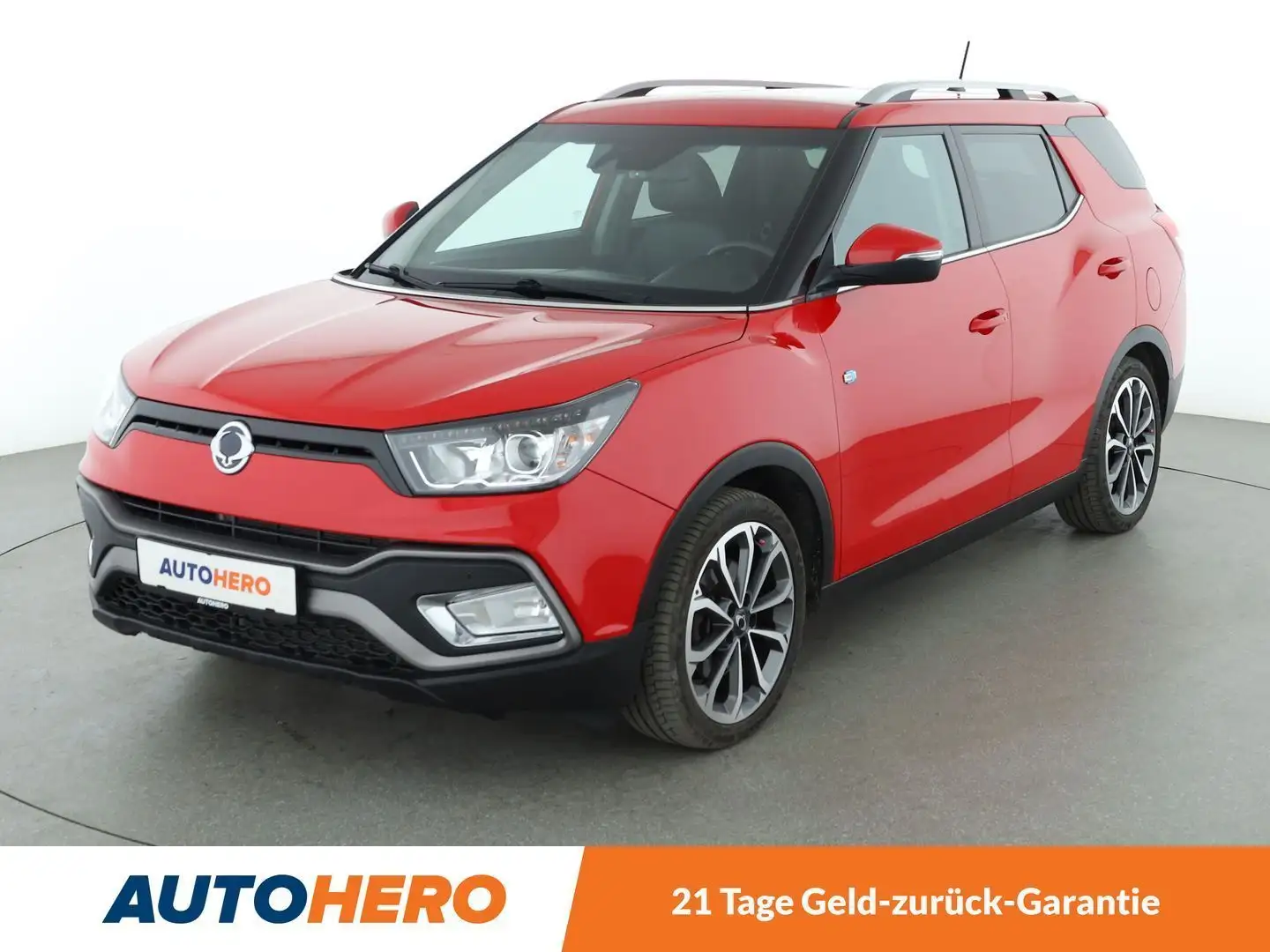 SsangYong XLV 1.6 Turbodiesel Sapphire 4x4*NAVI*TEMPO*PDC*AHK* Roşu - 1