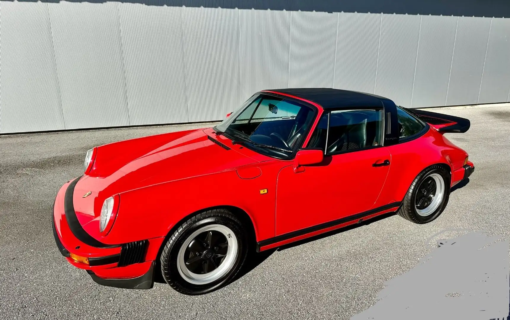 Porsche 911 Carrera 3,2 Targa Topzustand Deutsche Auslie Rojo - 2