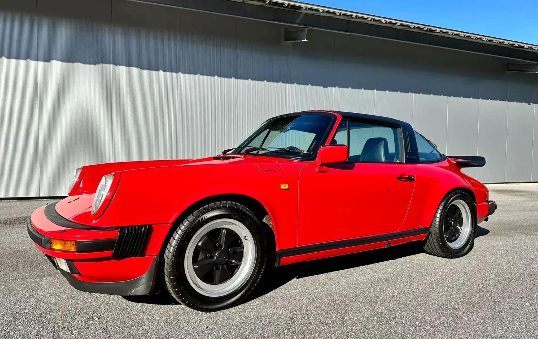 Porsche 911 Carrera 3,2 Targa Topzustand Deutsche Auslie Rojo - 1