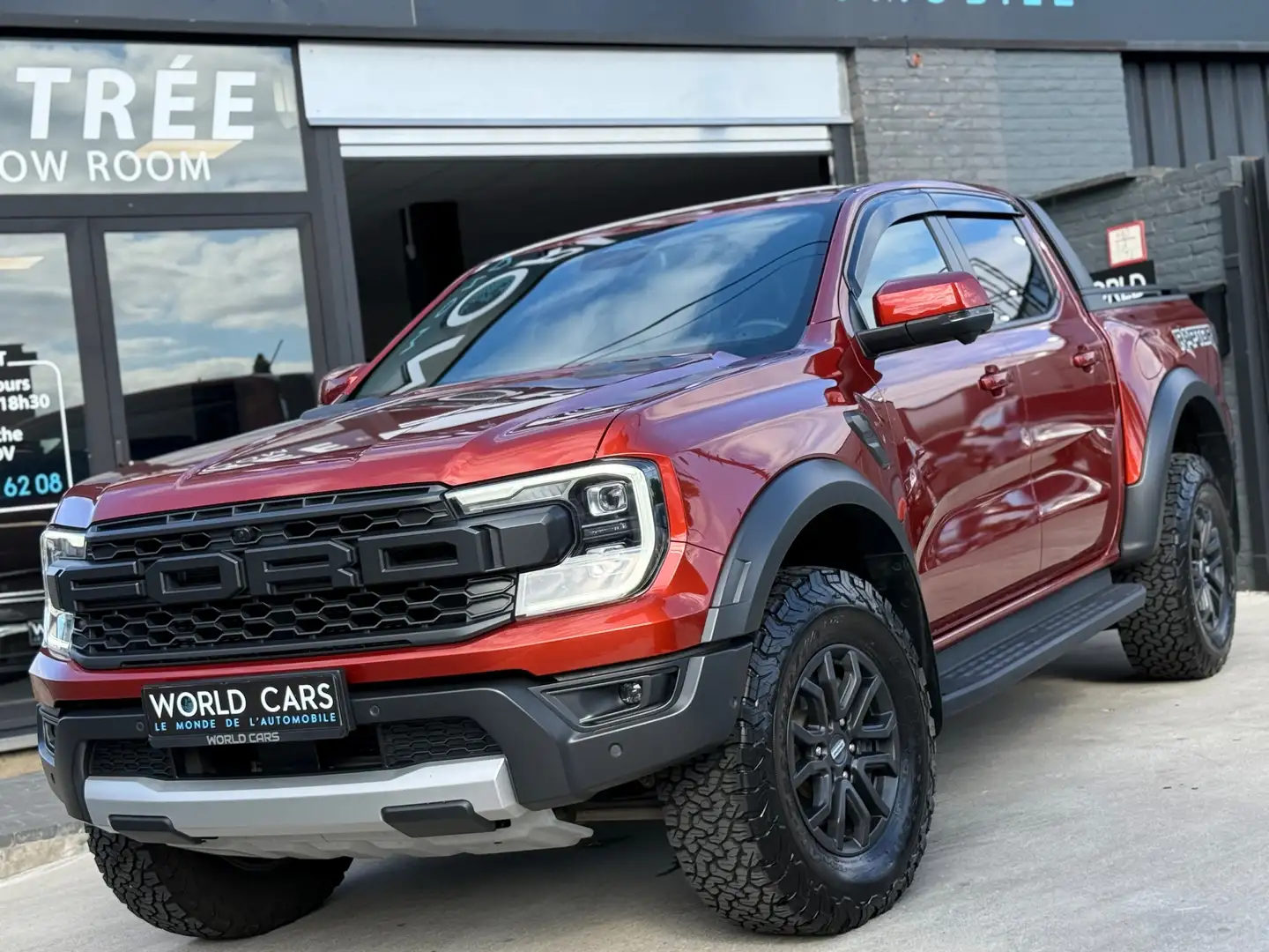 Ford Ranger Raptor 3.0 V6 LPG TVAC*BTWIN CAM360° DISTRO FULL OPTI. Brun - 1