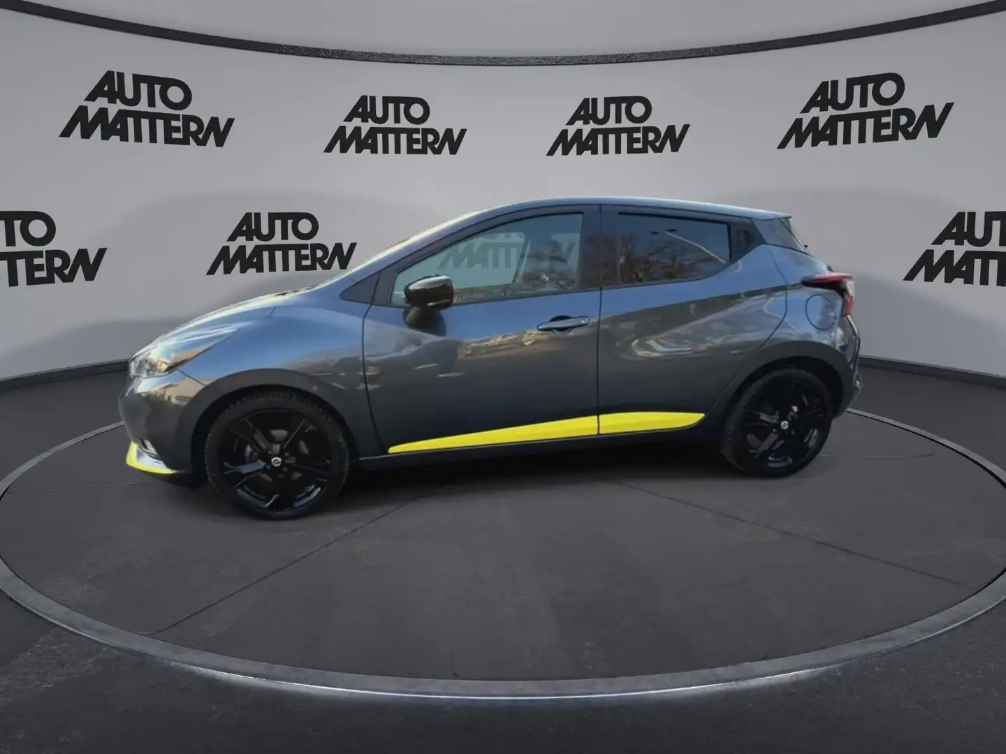 Nissan Micra |NAVI|SHZ|AC|CarPlay|LED|Allwetterreif.|1.H Gris - 2
