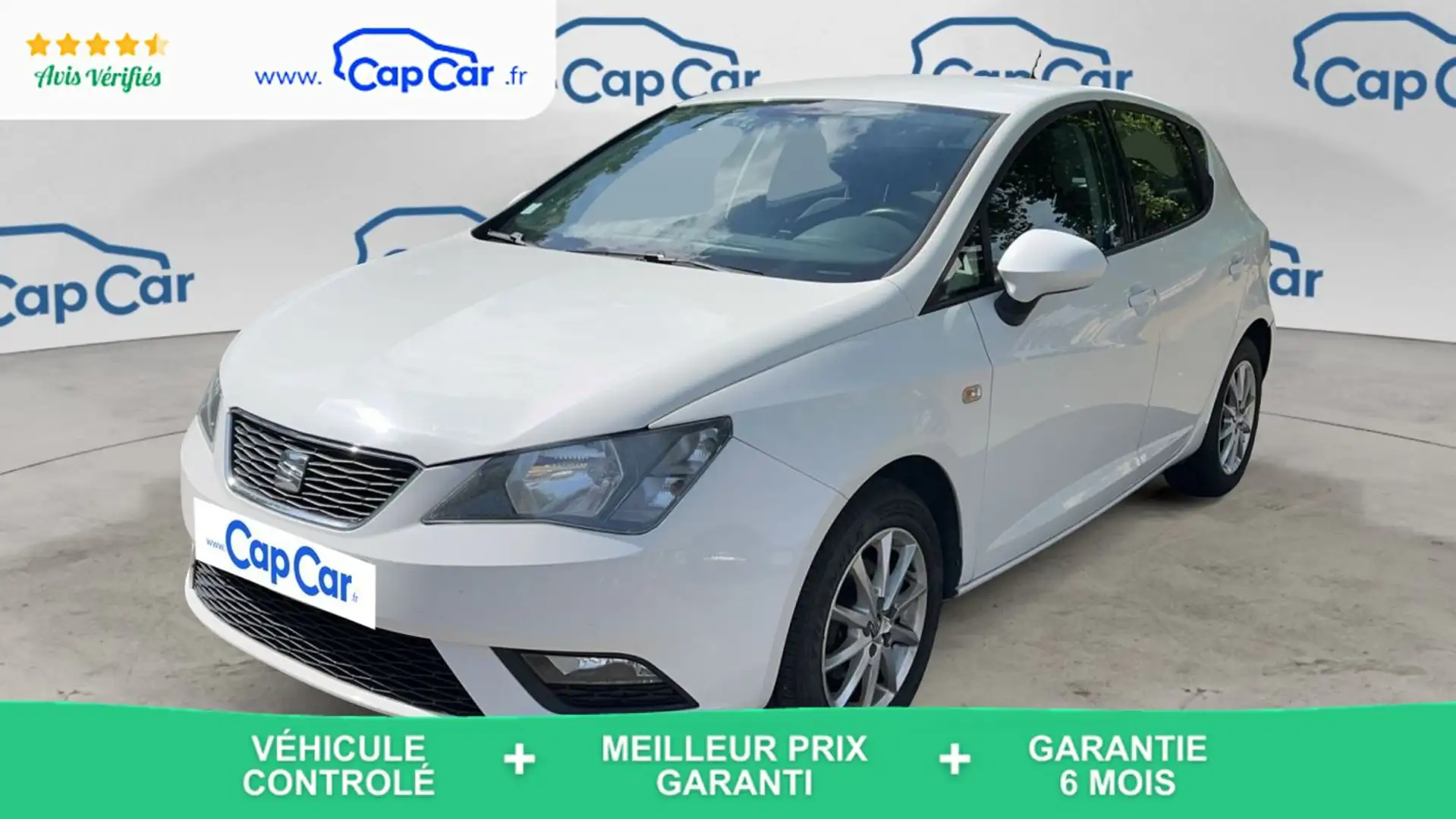 SEAT Ibiza 1.2 TSI 90 Style Blanc - 1