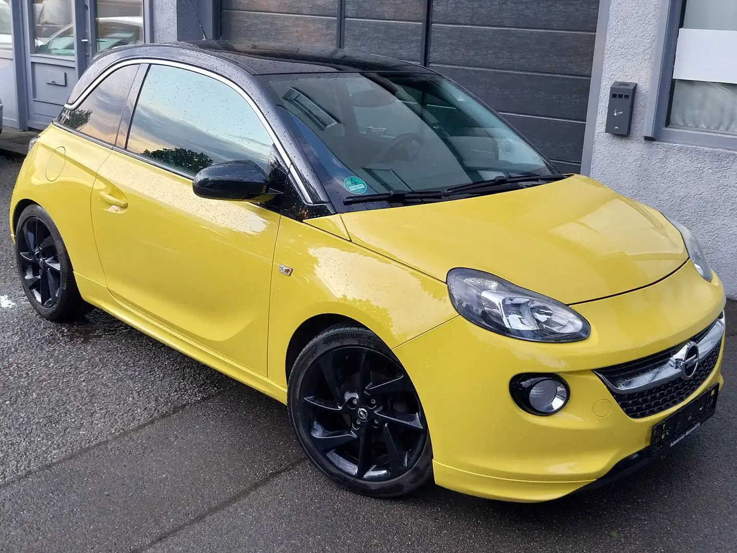 Opel Adam Slam 8-Fach ALU 1.HAND SHZ/PDC/PANO HU+SERVICE NEU Gelb - 1